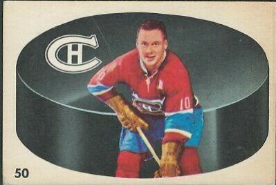 Tom Johnson #50 Hockey Cards 1962 Parkhurst