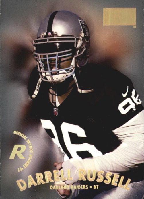 Darrell Russell #240 Football Cards 1997 Skybox Premium