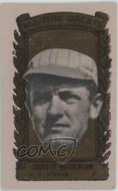 Christy Mathewson #4 Baseball Cards 1963 Bazooka All Time Greats