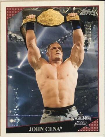 John Cena #86 Wrestling Cards 2009 Topps WWE