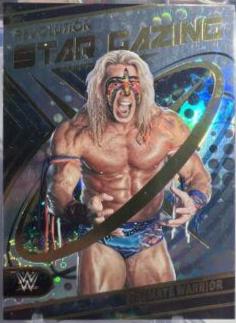 Ultimate Warrior #6 Wrestling Cards 2023 Panini Revolution WWE Star Gazing