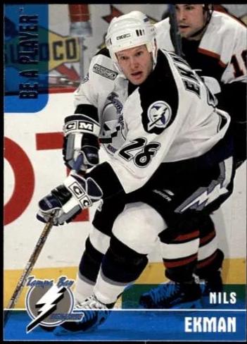Nils Ekman #324 Hockey Cards 1999 Be a Player Memorabilia