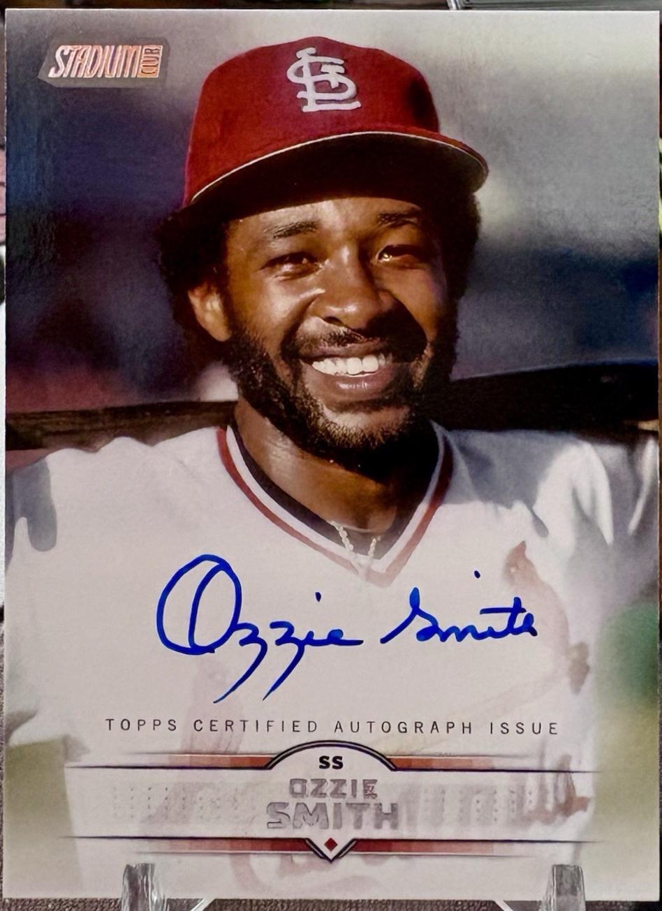 2025 Ozzie Smith #SCBA-OS