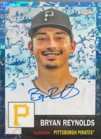 Bryan Reynolds [Toile Cream Blue Refractor] #CPA-BRE