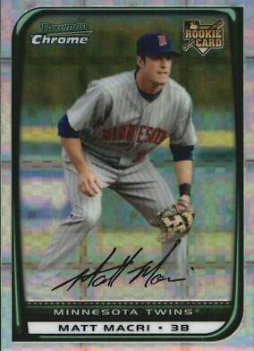 Matt Macri #BDP28 Baseball Cards 2008 Bowman Chrome Draft