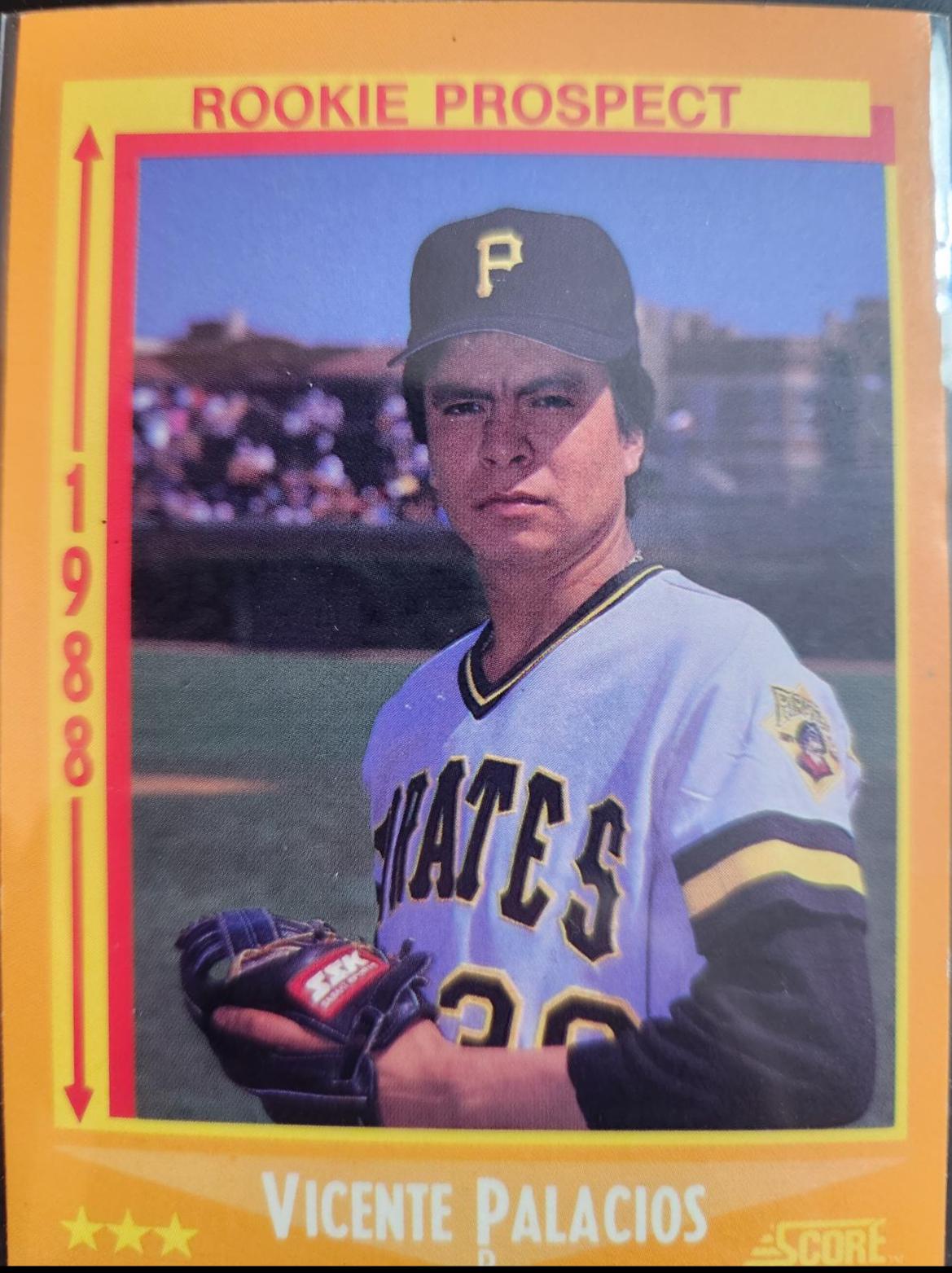 Vicente Palacios #643 Baseball Cards 1988 Score