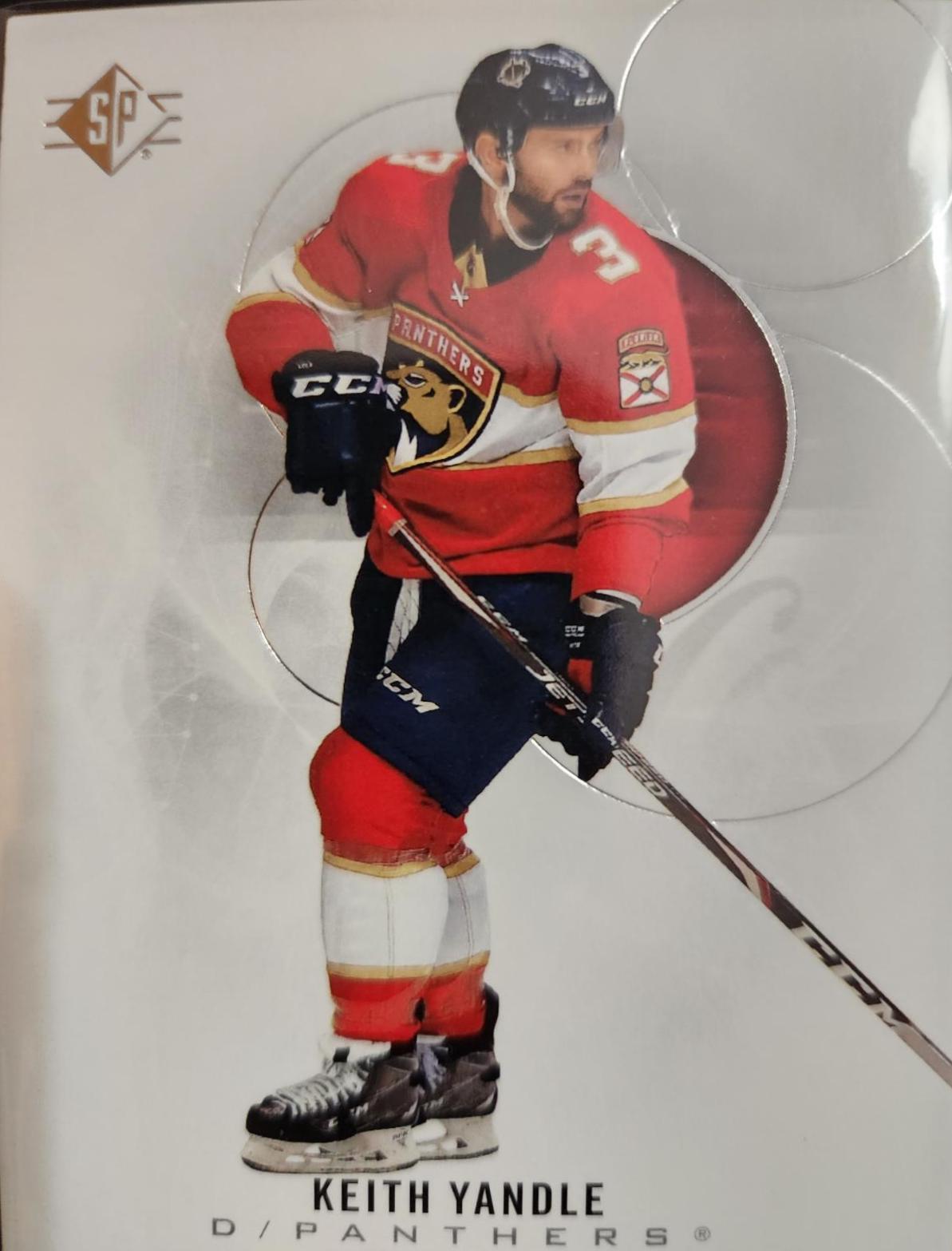 Keith Yandle #11 Hockey Cards 2020 SP
