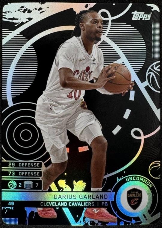 Darius Garland #49 2025 Topps Match Attax Basketball