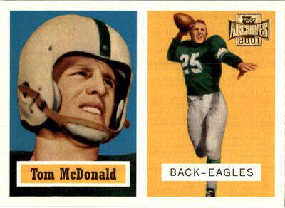 Tommy McDonald #43 Football Cards 2001 Topps Archives