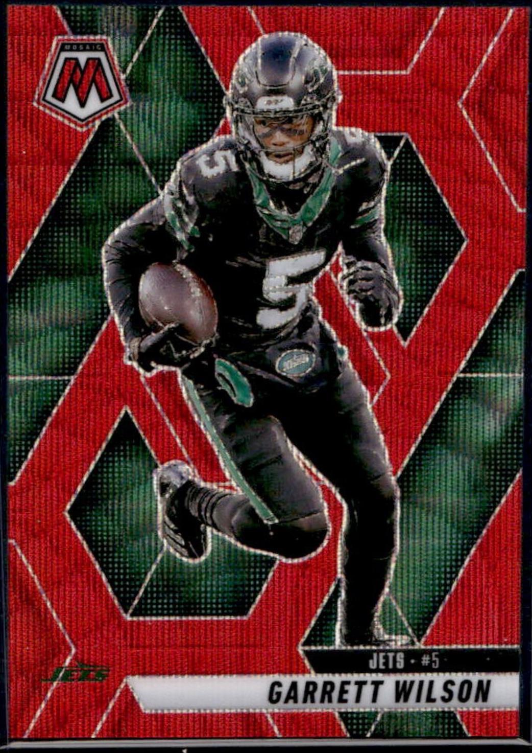 Garrett Wilson [Mosaic Red Wave] #23