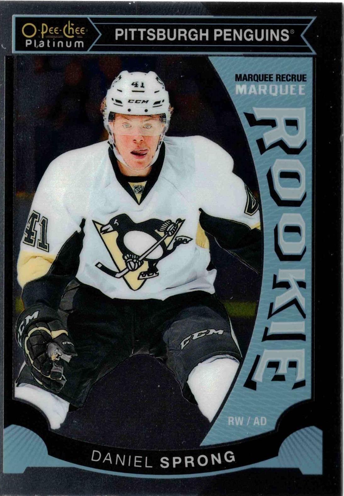 Daniel Sprong #M15 Hockey Cards 2015 O-Pee-Chee Platinum Marquee Rookies
