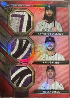 Charlie Blackmon / Kris Bryant / Nolan Jones