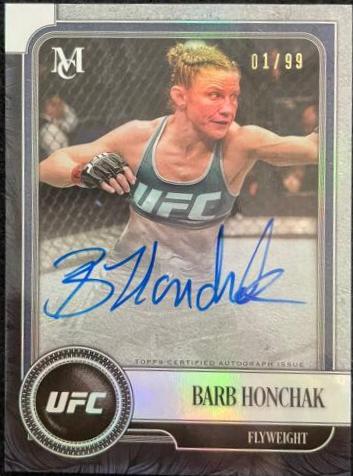 Barb Honchak #MA-BH Ufc Cards 2019 Topps UFC Museum Collection Autographs