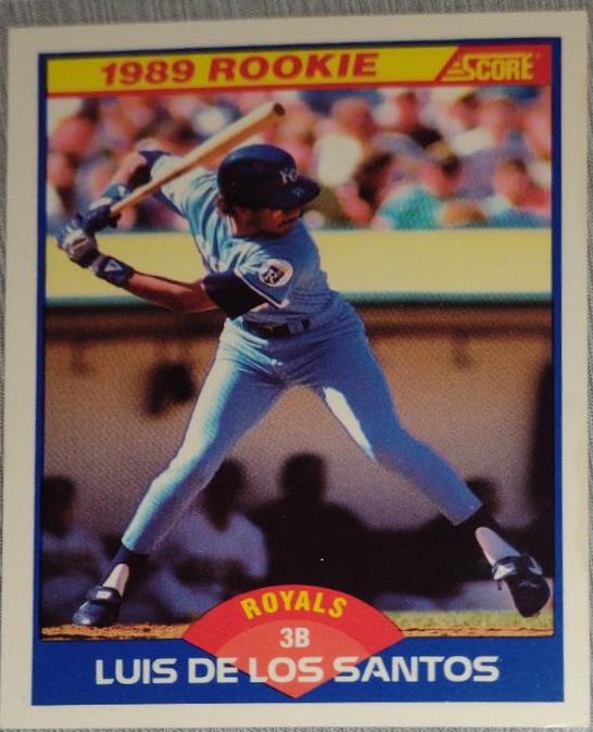 Luis De Los Santos #648 Baseball Cards 1989 Score