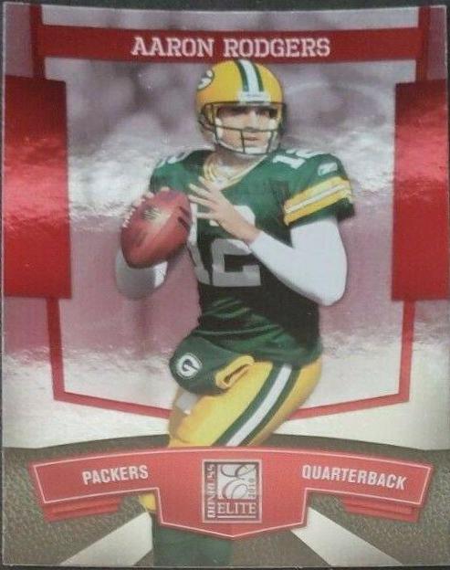 Aaron Rodgers #35 Football Cards 2010 Panini Donruss Elite