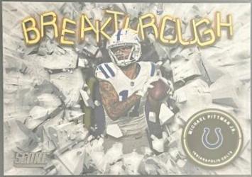 Michael Pittman Jr. #B12 Football Cards 2022 Panini Score Breakthrough