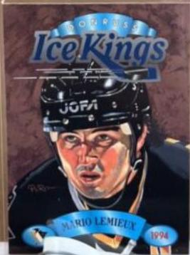 Mario Lemieux #7 Hockey Cards 1993 Donruss Ice Kings