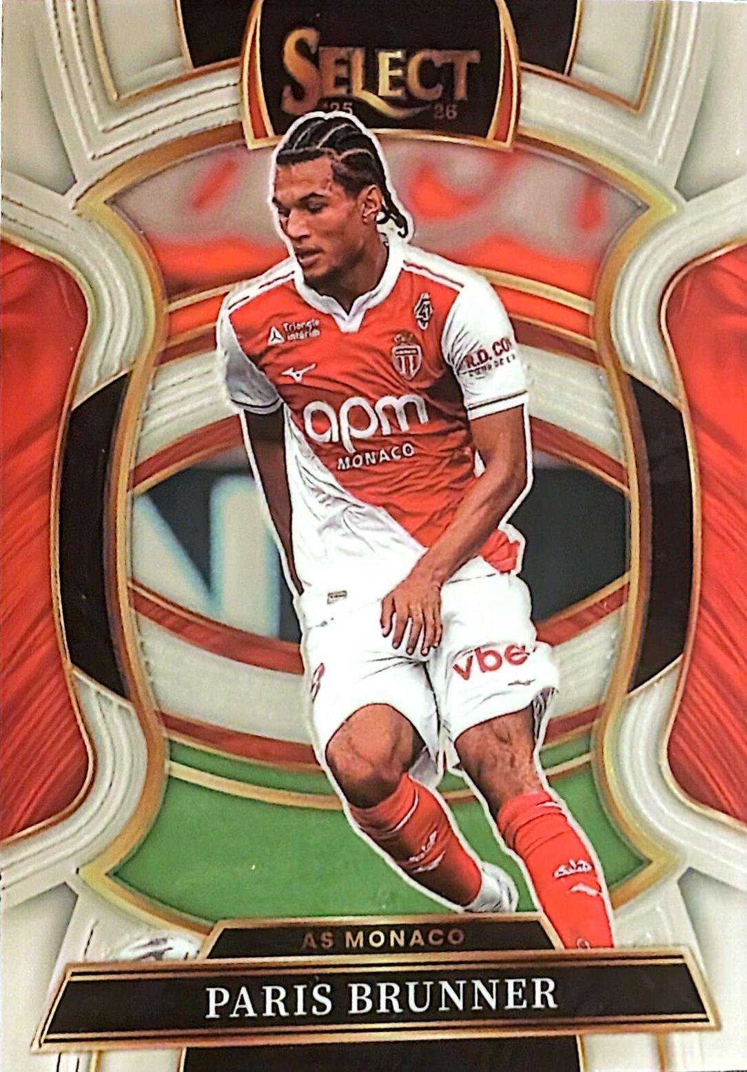 Paris Brunner #27 2025 Panini Select Ligue 1 Soccer