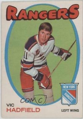 Vic Hadfield #9 Hockey Cards 1971 O-Pee-Chee