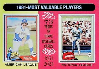 Rollie Fingers / Mike Schmidt