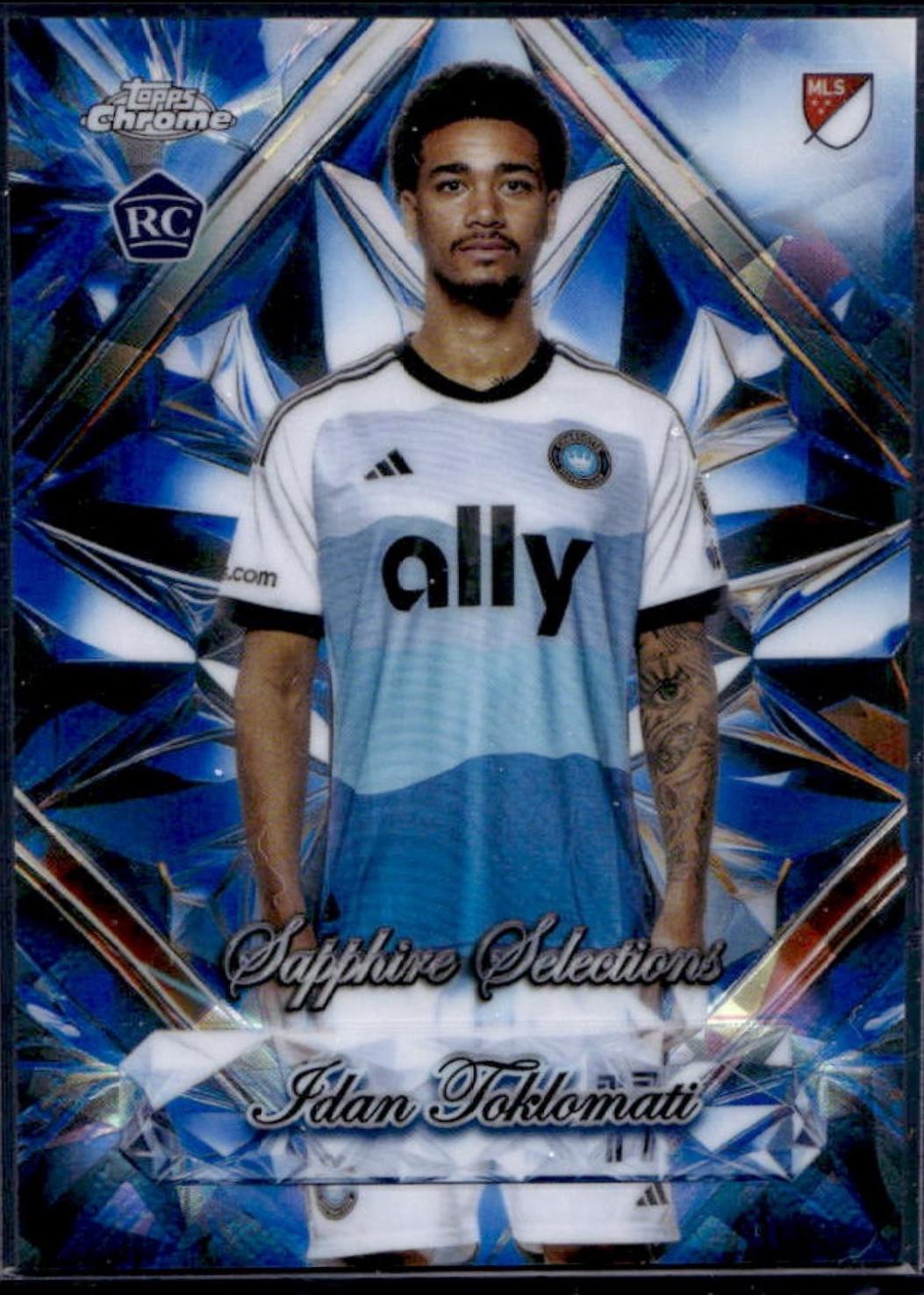 Idan Toklomati #SS-7 2025 Topps Chrome Sapphire MLS Selections