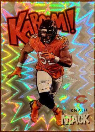 Khalil Mack #K5 Football Cards 2021 Panini Absolute Kaboom