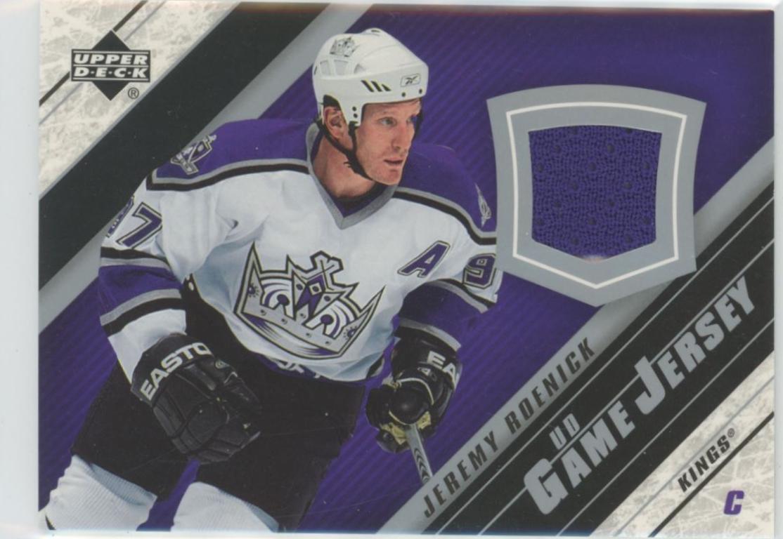 Jeremy Roenick #J2-JR Hockey Cards 2006 Upper Deck Game Jersey