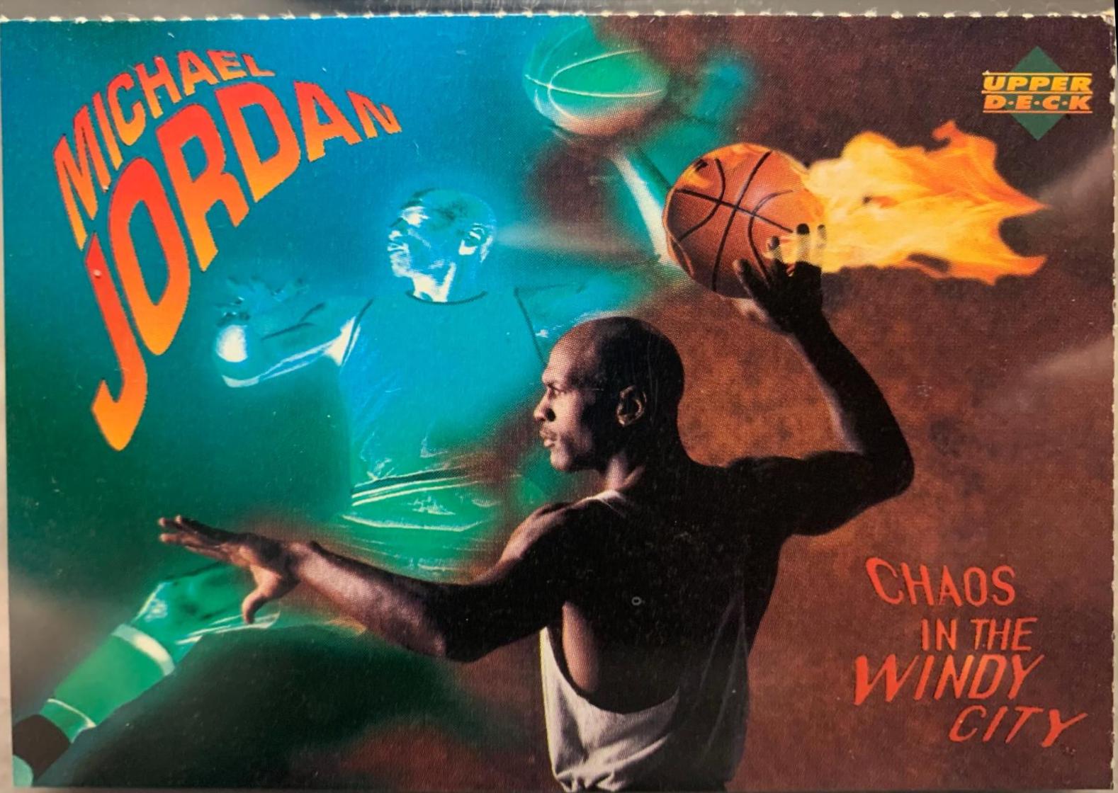 Michael Jordan: Chaos In The Windy City Basketball Cards 1994 Upper Deck Nintendo