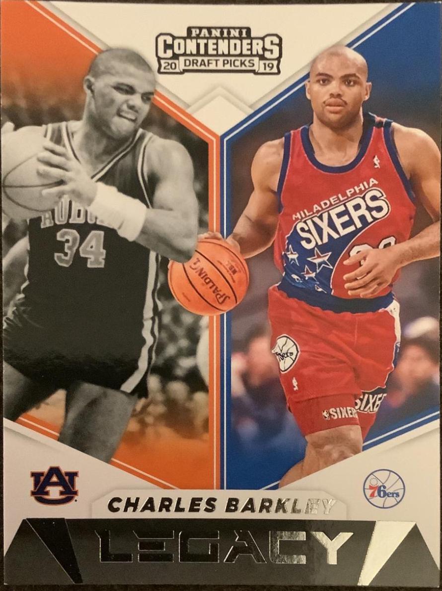 Charles Barkley #13 Basketball Cards 2019 Panini Contenders Draft Picks Legacy