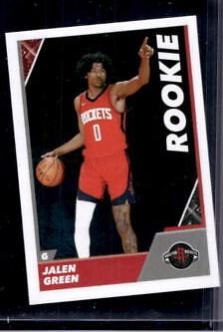 Jalen Green #347 Basketball Cards 2021 Panini NBA Stickers