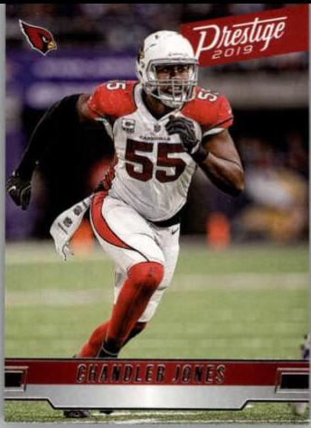 Chandler Jones #4 Football Cards 2019 Panini Prestige
