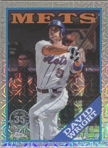 David Wright #2T88C-70 2023 Topps 1988 Topps Baseball Chrome (Series 2)