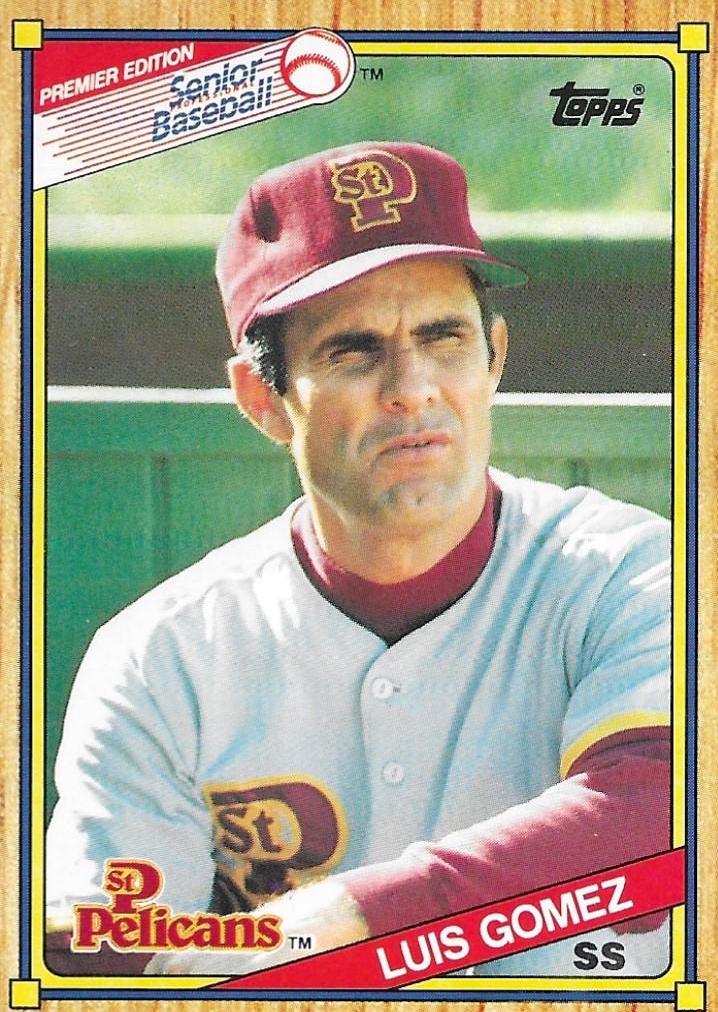 Luis Gomez #16 Baseball Cards 1989 Topps Senior League