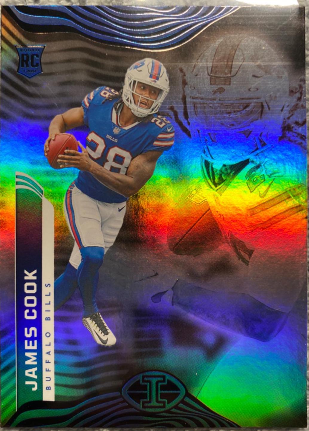 James Cook #11 Football Cards 2022 Panini Illusions