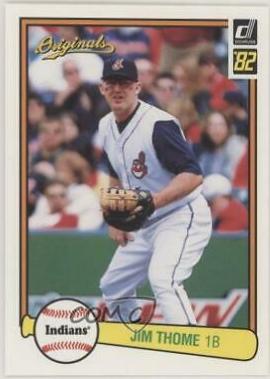 Jim Thome #94 Baseball Cards 2002 Donruss Originals