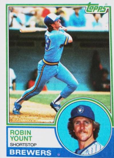 Robin Yount #350 1983 Topps Baseball