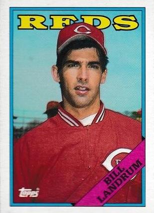 Bill Landrum #42 Baseball Cards 1988 Topps