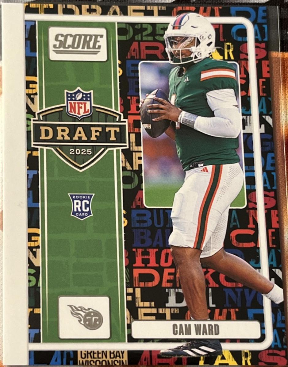 Cam Ward #3 Prices | 2025 Panini Score NFL Draft | Football Cards