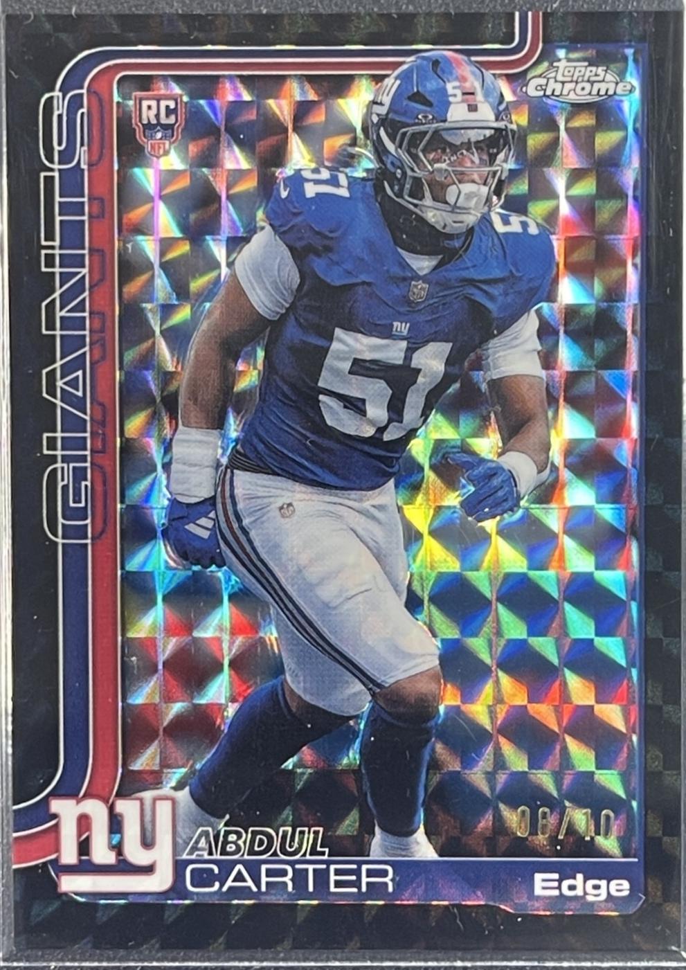 Abdul Carter [Black Geometric Refractor] #350