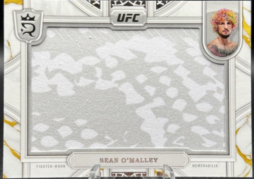 Sean O'Malley #RCJ-8 Ufc Cards 2024 Topps Royalty UFC Relic Jewels