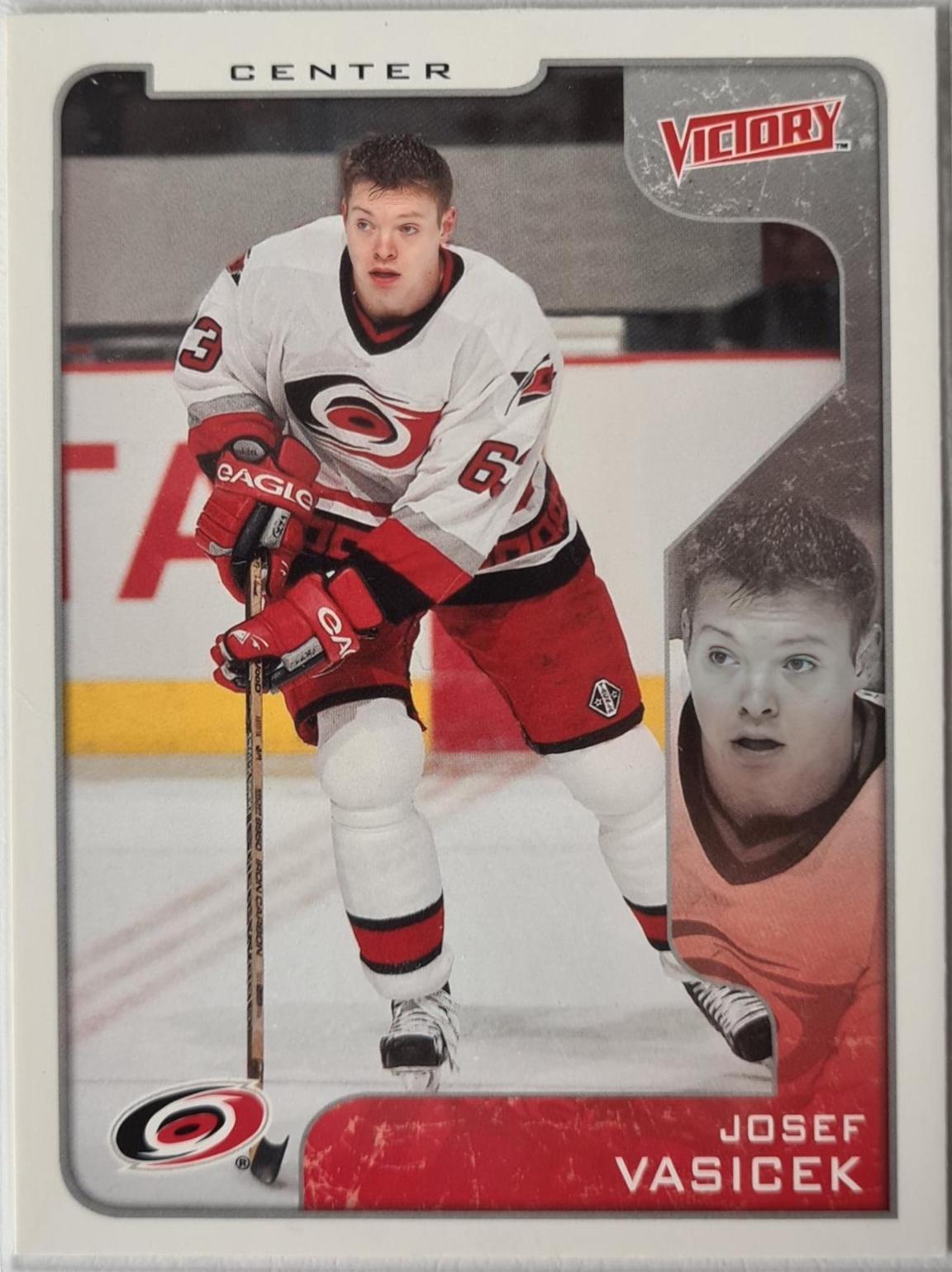 Josef Vasicek #68 Hockey Cards 2001 Upper Deck Victory