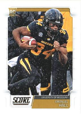 Emanuel Hall #414 Football Cards 2019 Panini Score