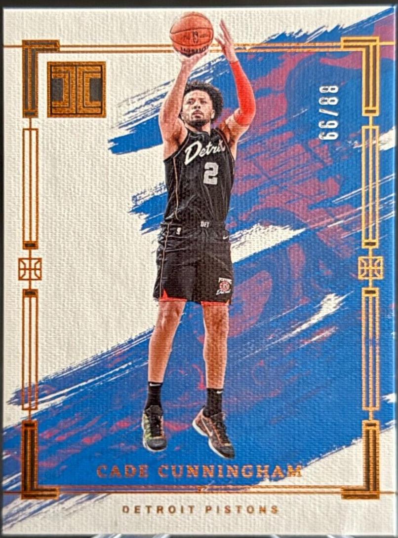 Cade Cunningham #4 Basketball Cards 2023 Panini Impeccable