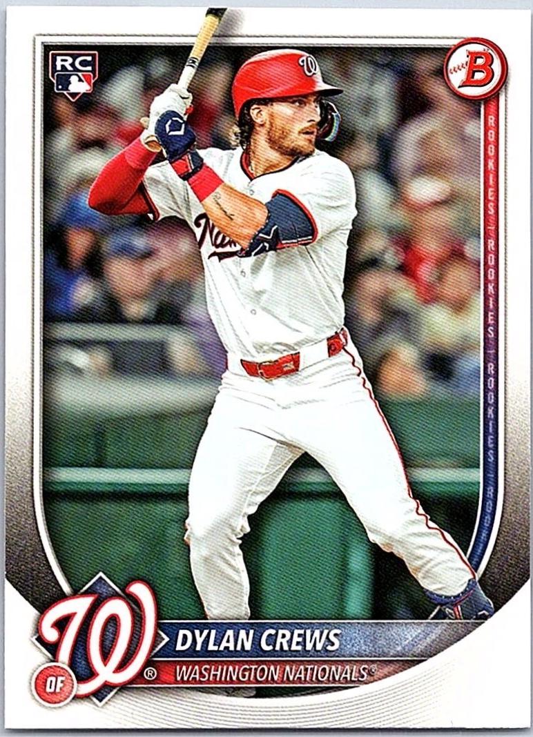 Dylan Crews #42 Baseball Cards 2025 Bowman