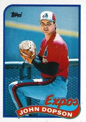 John Dopson #251 Baseball Cards 1989 Topps