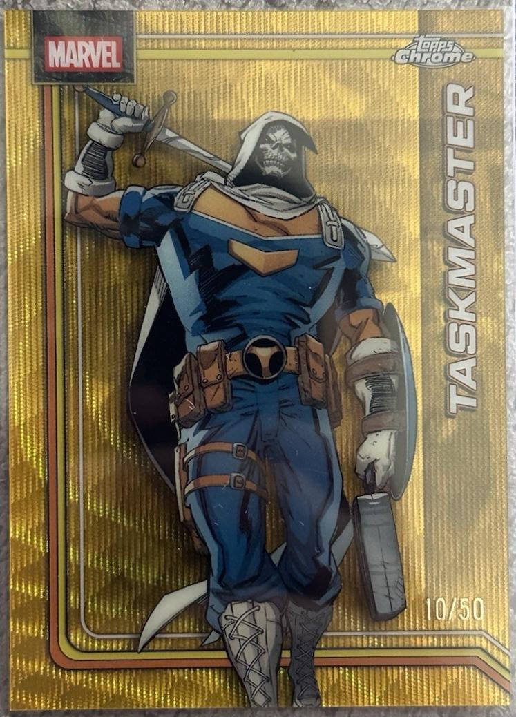 Taskmaster Gold Wave Refractor