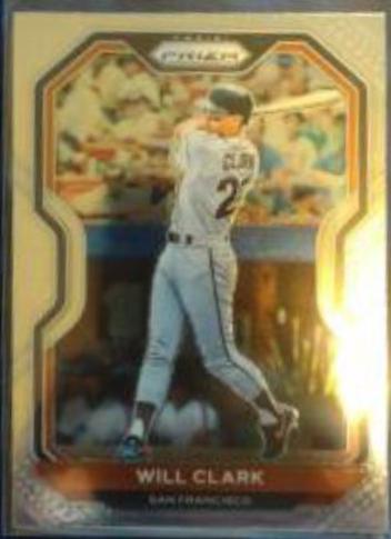 Will Clark #217 Baseball Cards 2021 Panini Prizm