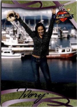 Ivory #2 Wrestling Cards 2004 Fleer WWE Divine Divas 2005