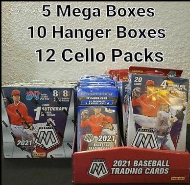 Hanger Box Baseball Cards 2021 Panini Mosaic