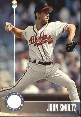 John Smoltz #1 Baseball Cards 1996 Leaf